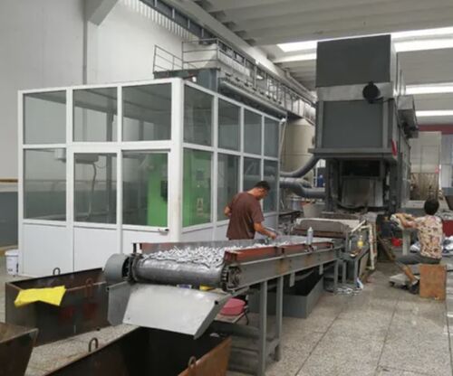 최신 회사 사례 태국 의 고속도로 보호 철도 제조업체 에 제공 된 핫 디프 감금 장비