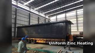 아연 도금 아연 주전자 가열 제어 시스템