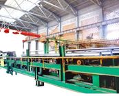 강철 ISO9001 PLC 용융 침지 아연 도금 기계
