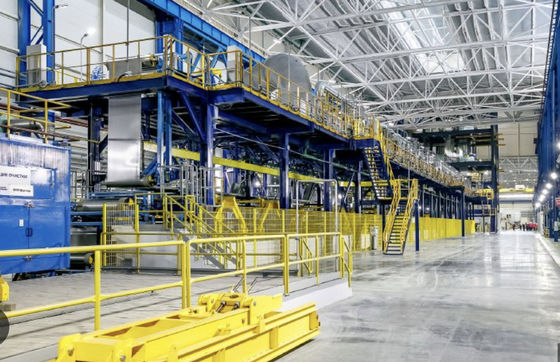 0-15m/min 고속 펄스 연소 가열 라인